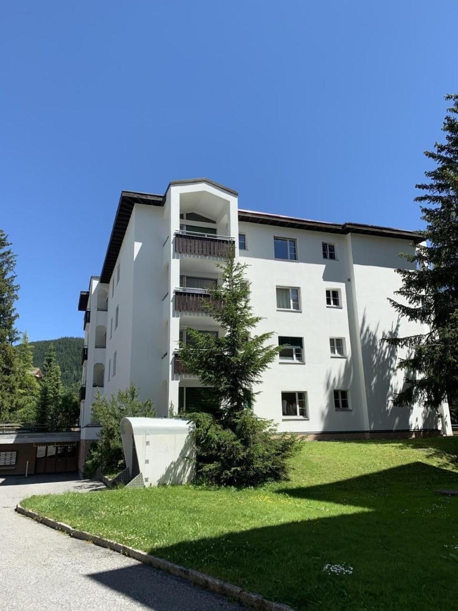 Ferienwohnung Gian, Zentral Mit Garagenstellplatz Davos Exterior photo