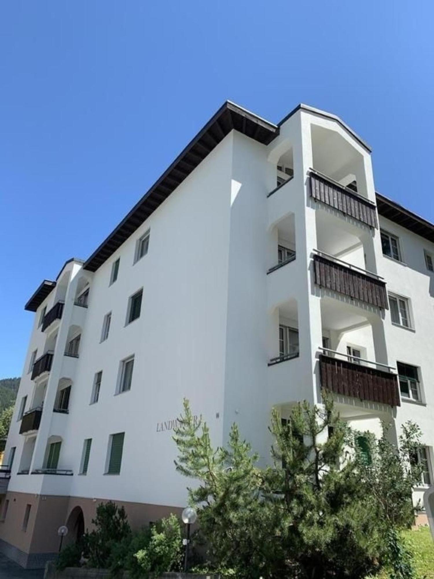 Ferienwohnung Gian, Zentral Mit Garagenstellplatz Davos Exterior photo